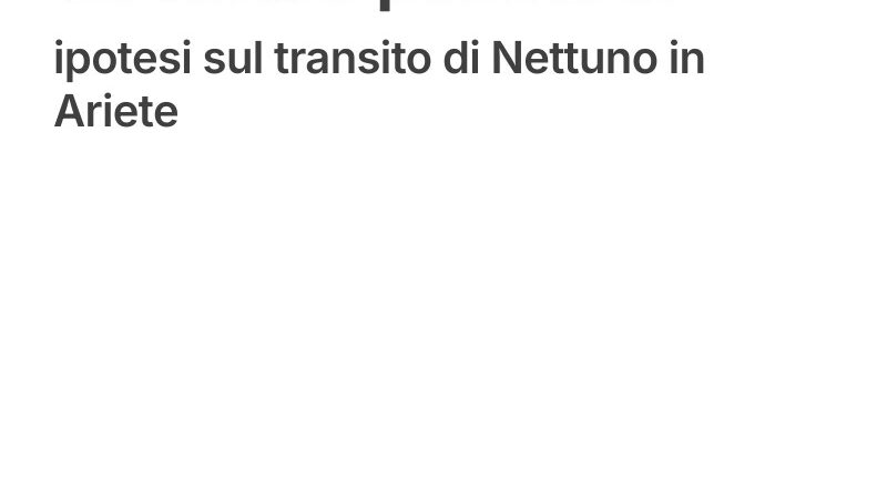 nettuno ariete