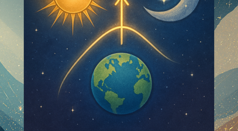 sole luna ascendente terra