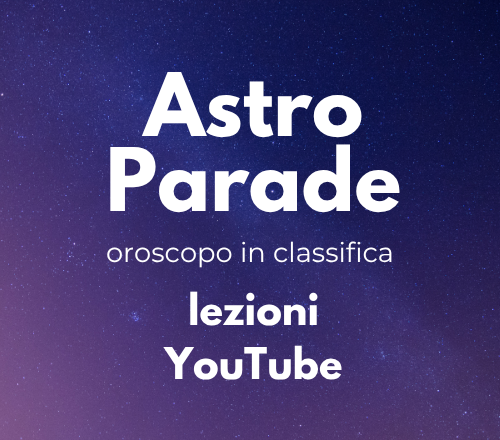 AstroParade lezioni YouTube