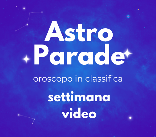 oroscopo settimana video